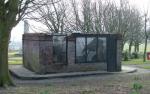 The Park Shelter (The Budgie Hut) - The Park Shelter following an arson attack in  2006