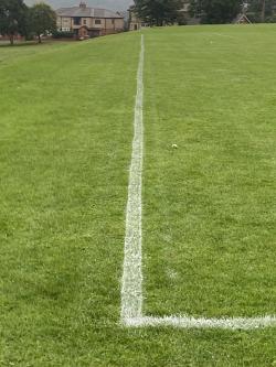 Upper section of playing field 