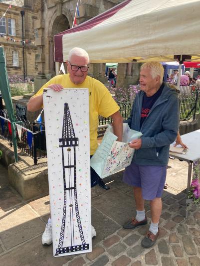 Thanks to everyone who gave generously in both donating prizes and participating in our stall.